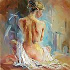 Unknown Artist Anna Repose I painting